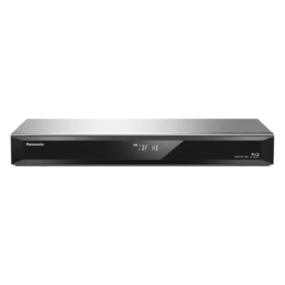Afbeelding van Panasonic DMR BCT765AG Blu ray speler en recorder met Twin HD DVB C tuner, 500 GB harde schijf, 4K upscaling, Ultra HD, simultaan opname, Smart Ready, zilver