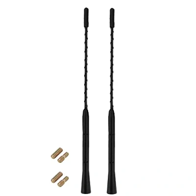 Afbeelding van WANGCL 2 stuks universele auto antenne, zweep antenne audio of video vervanging FM/AM/DAB dak voor hatchback SUV vrachtwagen bestelwagen 11