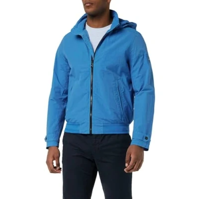 Afbeelding van Tommy Hilfiger Geweven jassen voor heren, Schokkend Blauw, S