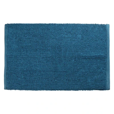 Afbeelding van Badmat Differnz (80 x 50 cm, Microfiber, Donker blauw)