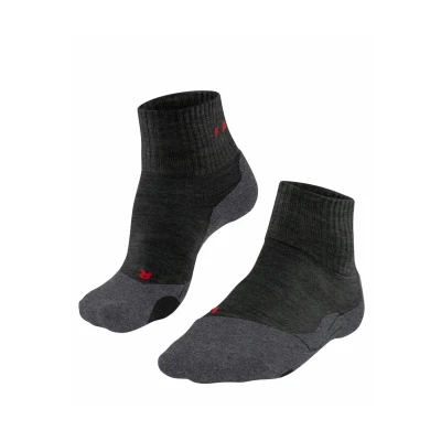 Afbeelding van Falke TK2 Explore Short Trekking Mediumstrong Cushioned Sportsokken, Heren, Maat: 44 45, Asphalt mel