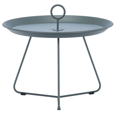 Afbeelding van Bijzettafel Houe Eyelet Tray Table Ø57,5 Dark grey