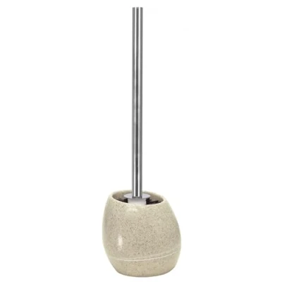 Afbeelding van Kleine Wolke toiletborstel Stones beige 39x12,5 cm