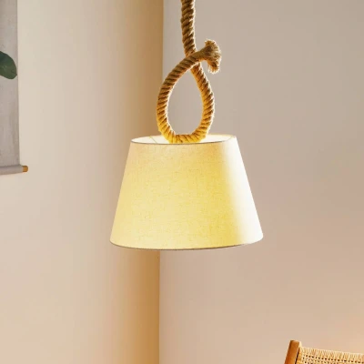 Afbeelding van näve Hanglamp Rope Excl. 1x E27 max. 40 W, juten touw