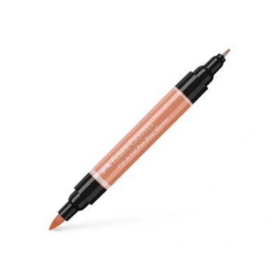 Afbeelding van 4x Tekenstift Faber Castell Pitt Artist Pen duo marker 189 kaneelbruin