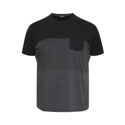 Afbeelding van Solid Sdmingo BT Tshirt print, Heren, Maat: 3XL, Black