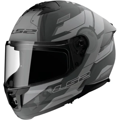 Afbeelding van LS2 Helm Stream II FF808 Shadow mat titanium maat M