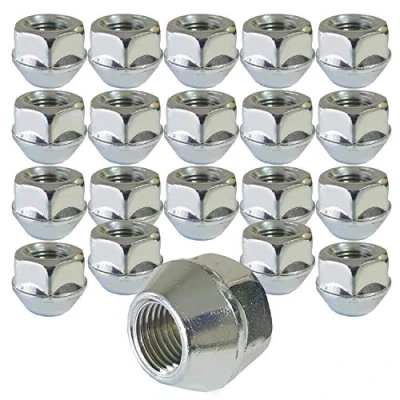 Afbeelding van 20 stuks moeren wielmoeren open kegelband 60 M12 x 1,5 compatibel met Hyundai
