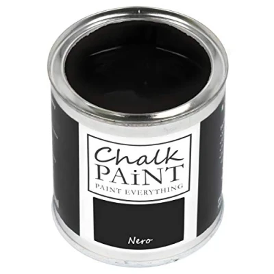 Afbeelding van CHALK VERYTHING zwart 250 ml zonder papier, gemakkelijk te verven alle materialen