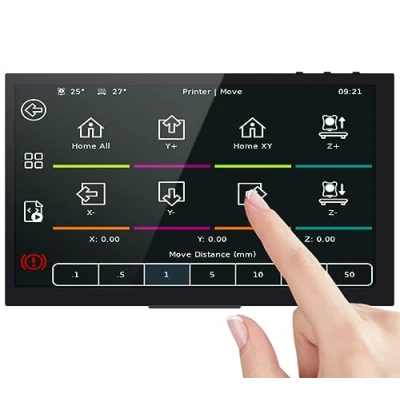 Afbeelding van BIGTREETECH PITFT50 V1.0 Upgrade Grafische Smart Display DSI Interface 5 inch LCD Touchscreen Punten Touch Geschikt voor Raspberry Pi