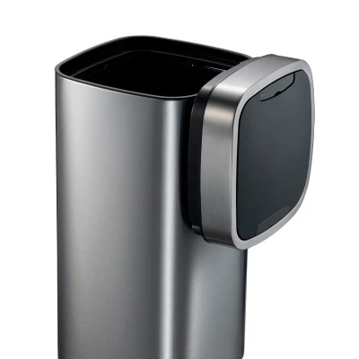 Afbeelding van Prullenbak 35ltr EKO sensor bin mat RVS
