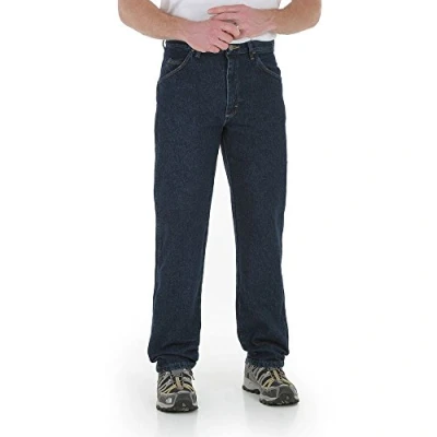 Afbeelding van All Terrain Gear x Wrangler Original Fit Herenjeans, Retrosteen., 38W 30L