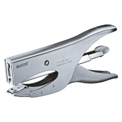 Afbeelding van Niettang Leitz achterlaadmodel P3 40 vel zilver