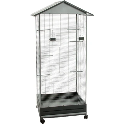 Afbeelding van Voltrega voliere 430 grijs/grijs 167 cm Gebr. de Boon