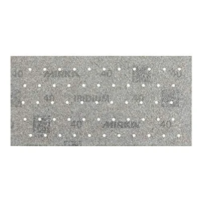 Afbeelding van Mirka Iridium Premium schuurpapier 115x230mm Klittenband 55 gaats, korrel 40, 50 st / Voor het schuren van lak, plamuur, grondverf, hout, staal, minerale materialen, kunststoffen