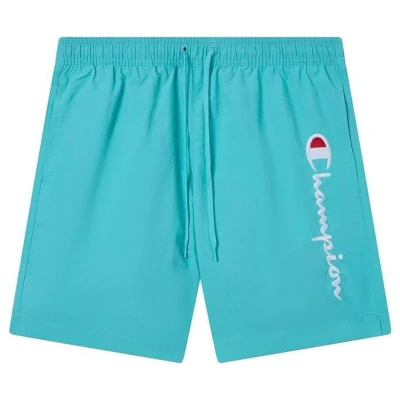 Afbeelding van Champion Bermuda Length Zwemshorts, Heren, Maat: Medium, Aquablue