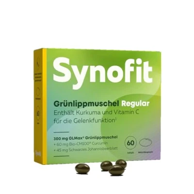 Afbeelding van Synofit Groenlipmossel Regular Softgels 60SG