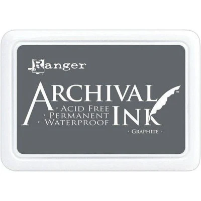 Afbeelding van Ranger Archival Ink pad graphite AIP85409 (04 24)
