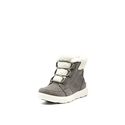 Afbeelding van Sorel Dames Explorer 2 Carnival Cozy Waterdichte Winterlaarzen, Grijze steengroeve X Duif, 42 EU
