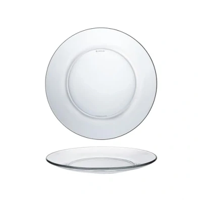 Afbeelding van Duralex 3006AF06D111 Lys transparante borden plat, 23,5 cm, glas, transparant, 6 stuks