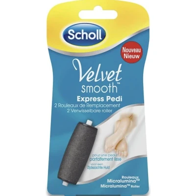 Afbeelding van Scholl Velvet Smooth Verwisselbare Rollers Diamantkristallen Regular 2 stuks
