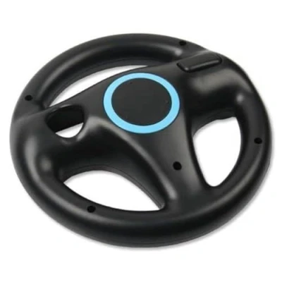 Afbeelding van AMEEGO Stuurwiel Design Stand Mario Kart Racing Game Voor Wii Controller (zwart)