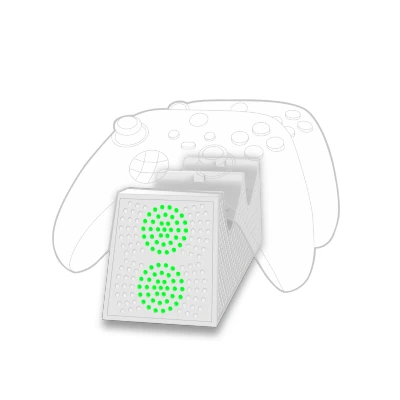 Afbeelding van Qware Xbox Series X Charger (wit)