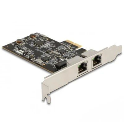 Afbeelding van Delock PCI Express x2 Karte auf 2 x 2,5 Gigabit LAN i225