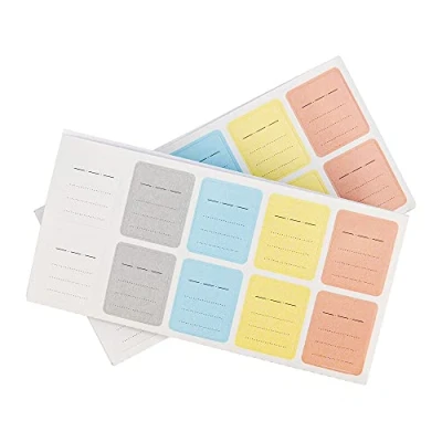 Afbeelding van JJC 120 SD geheugenkaartetiketten, zelfklevende etikettenstickers voor XQD en CFexpress type B kaarten die merken