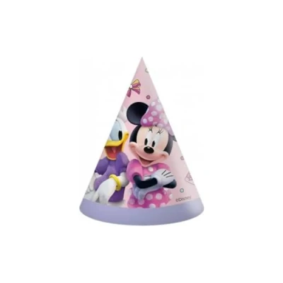 Afbeelding van Minnie Mouse Junior Hoedjes 6 stuks