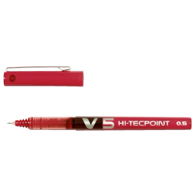 Afbeelding van Rollerpen PILOT Hi Tecpoint V5 rood 0.3mm