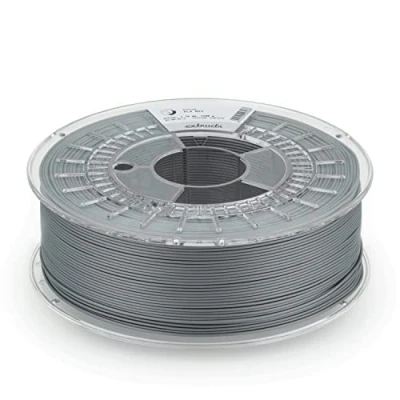 Afbeelding van extrudr® PLA NX2 MATTE ø1.75mm (1kg) &#039;METALLIC GREY MATTE&#039; 3D printer filament Made in Austria