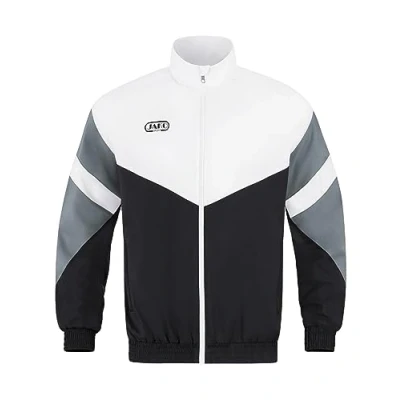 Afbeelding van JAKO Vest Retro Zwart/wit/steengrijs