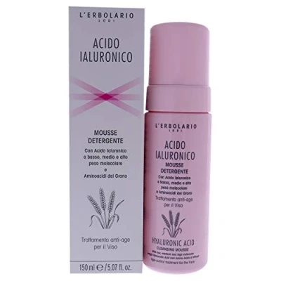 Afbeelding van L&#039;Erbolario Hyaluronzuur reinigingsmousse, per stuk verpakt (1 x 150 ml)