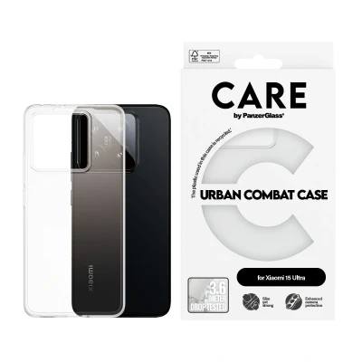 Afbeelding van CARE by PanzerGlass Urban Combat Case voor de Xiaomi 15 Ultra Clear