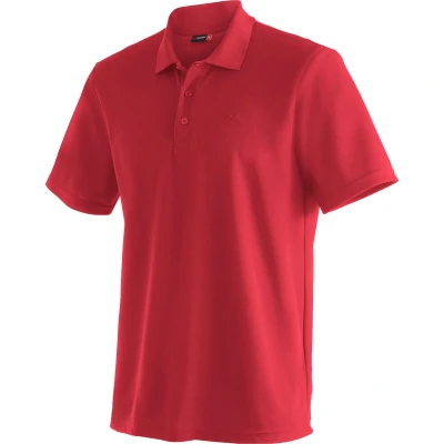 Afbeelding van Maier Sports Functioneel shirt Ulrich Heren wandelshirt, comfortabel poloshirt voor wandelen en vrije tijd