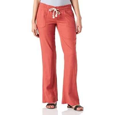 Afbeelding van Roxy Oceanside Broek, Dames, Maat: Small, Marsalla