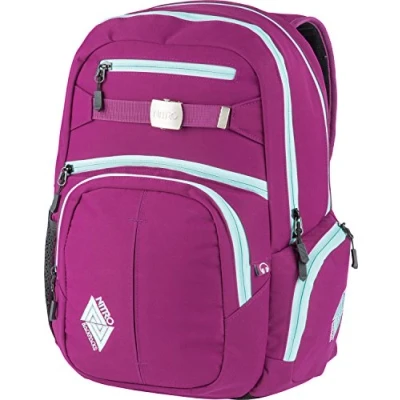 Afbeelding van Nitro Hero Pack / grote trendy rugzak tas backpack 37 L met gewatteerd laptopvak en andere leuke functies, Grateful Pink (roze) 1151 878038