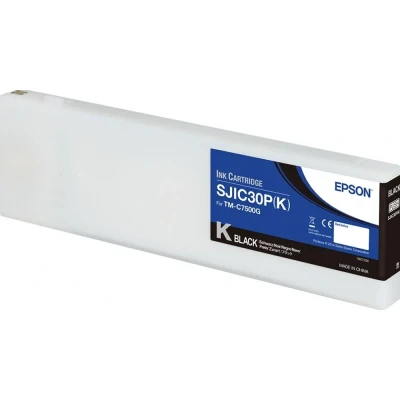 Afbeelding van Epson SJIC30P(K) C33S020639 Inktcartridge Zwart