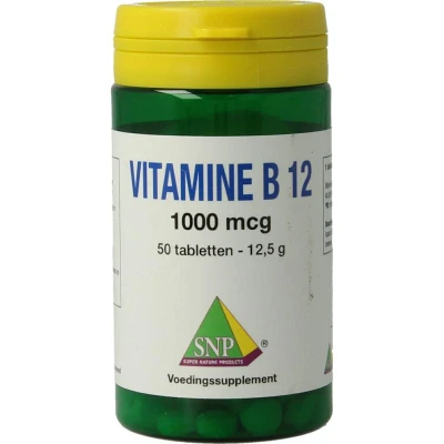 Afbeelding van Snp Vitamine B12 1000 Mcg, 50 tabletten