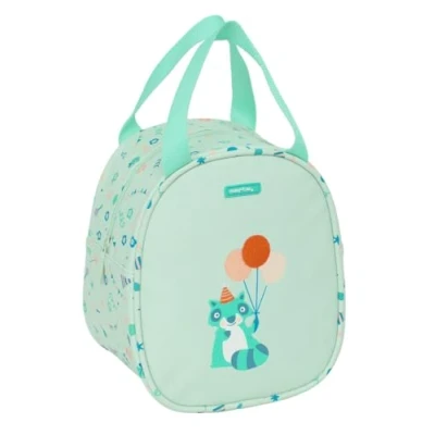Afbeelding van Thermische Snacktas Safta Fiesta Groen 19 x 22 14 cm