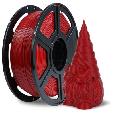 Afbeelding van Flashforge HS PLA filament 1,75 mm, 1 kg, hoge snelheid voor 3D printer (HS robijnrood)