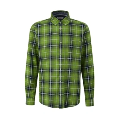 Afbeelding van s.Oliver Regular Langarm MIT Buttondownkragen Overhemd, Heren, Maat: Large, Bambusgrün