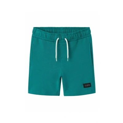 Afbeelding van NAME IT NKMFRITZO NREG SWE shorts UNB PB Jongens Bermuda groen maat 140
