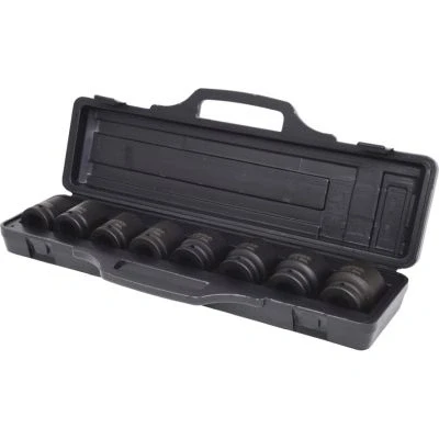 Afbeelding van KS Tools Zeskants slagdoppen set kort 3/4&#039;&#039; 8 delig 515.0210