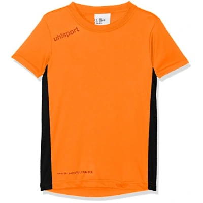Afbeelding van Uhlsport Essential Sportshirt Maat 104 Unisex oranje/zwart