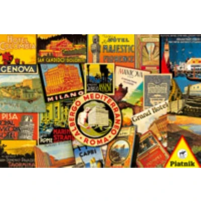 Afbeelding van Legpuzzel 1000 stukjes IItalië Piatnik puzzel