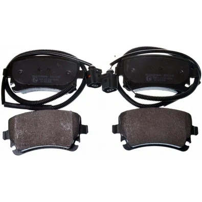 Afbeelding van DENCKERMANN B111108 Remblokkenset Achteras Incl. slijtage waarschuwingscontact VOLKSWAGEN: Phaeton (3D1, 3D2, 3D3, 3D4, 3D6, 3D7, 3D8