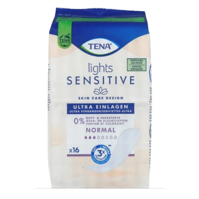Afbeelding van Tena Lights Pads Sensitive Normal 16ST