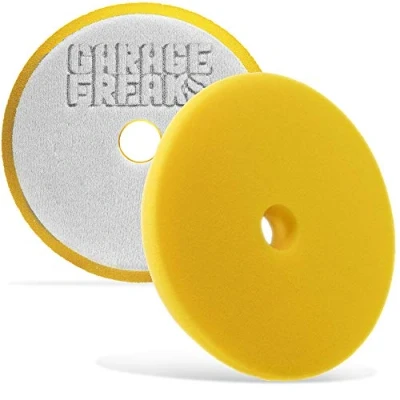 Afbeelding van Garage Freaks Medium Cut Polijstpad Geel 150x25x125 V shape